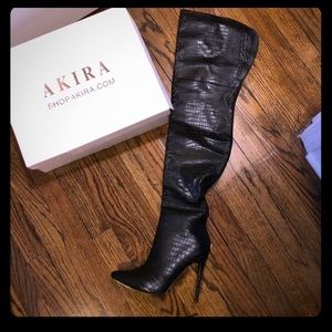 Akira Thigh Boots